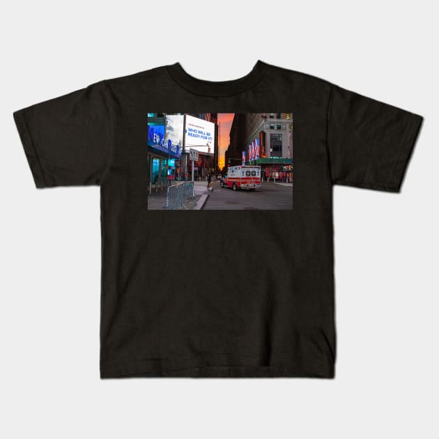 NYC First Responders Kids T-Shirt by ShootFirstNYC